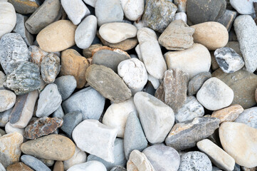 Natural Pebble Stone Texture for Background and Design Concepts