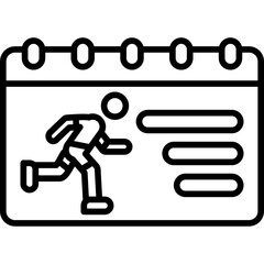 Calendar Icon Vector Element