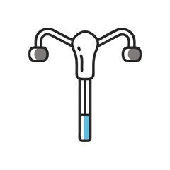  Hysteroscope for Gynecological Use