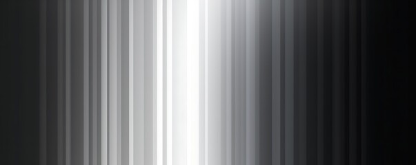 Radiant Luminosity: Vertical bands of varying shades of gray and white create a striking visual effect, drawing the viewer's eye towards the center.