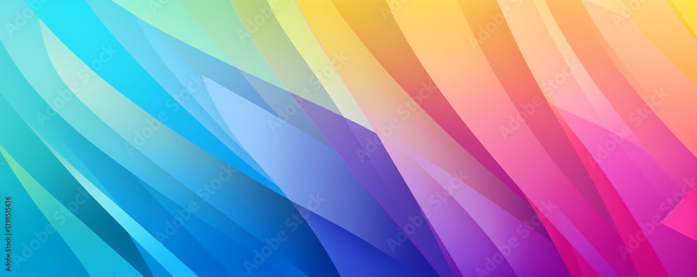 Poster color spectrum: a vibrant display of swirling colors seamlessly blends, producing an abstract master