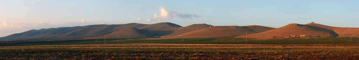 A view from the city of Sanliurfa, Turkey.