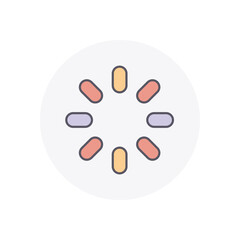 LOADING vector icon stock illustration