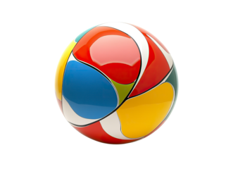 Colorful beach ball