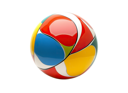 Colorful beach ball