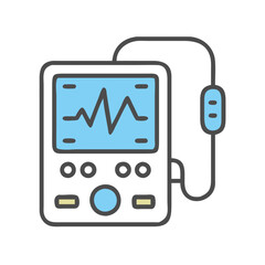  Portable EKG Monitor for Patient Use