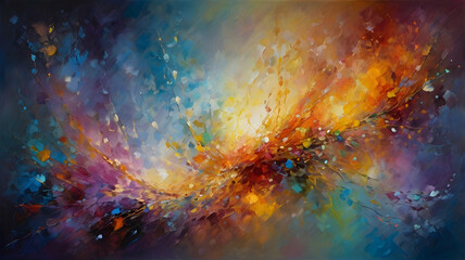Fototapeta premium abstract colorful background, ai generated