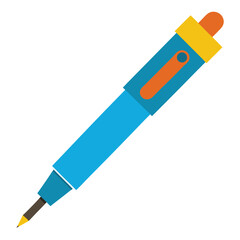  circuit tester pen on white background 