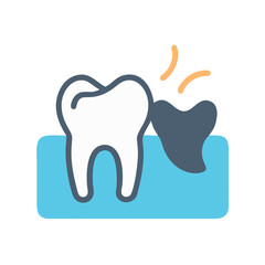  Tooth Extraction Procedure Icon Design