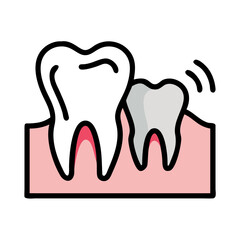 Wisdom Tooth Procedure Icon Design