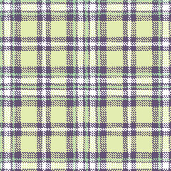 Dark dusty purple Tartan patterns fabric texture. Elegant Autumn light grey green Seamless Tartan
