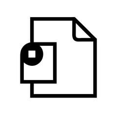 adobe  vector flat icon