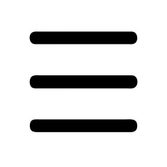 Obraz premium align justify glyph flat vector icon