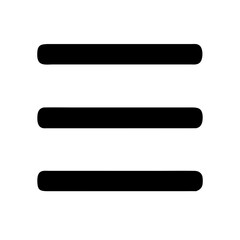 Obraz premium align justify glyph flat vector icon