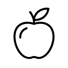 apple  vector flat icon