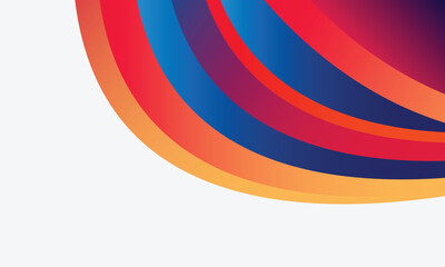 Vibrant Abstract Waves &ndash; Colorful Fluid Background Design