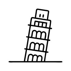 Leaning tower of pisa italy landmark architecture travel destination tourist attraction europe famous place building icon
