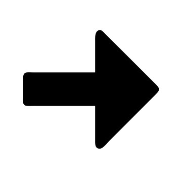 arrow right free interface icon  vector flat icon