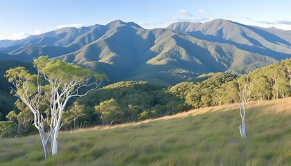 Mountain Valley Landscape