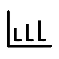 bars progress  vector flat icon