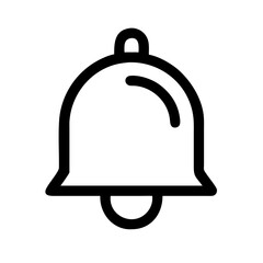 bell free interface icon  vector flat icon