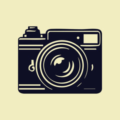 retro camera icon