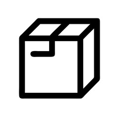 box  vector flat icon