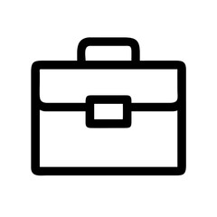 briefcase  vector flat icon