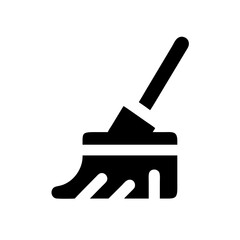 broom  vector flat icon
