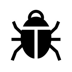 bug  vector flat icon