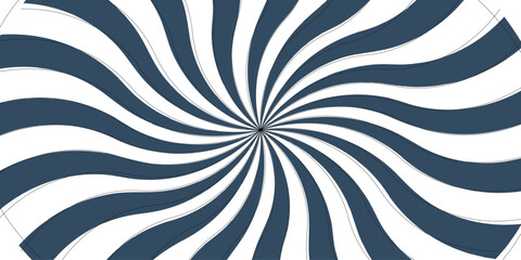 Modern seamless retro vintage burst sunrise sunbeam element spiral striped illustration sunray template Geometric white and blue diagonal fabric radial summer sunshine explosion energy sunlight