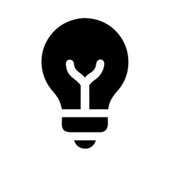 bulb  vector flat icon