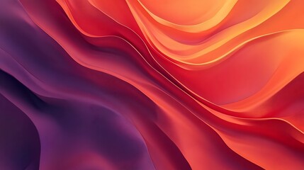 Fototapeta premium Abstract Fluid Forms, Vibrant Colors