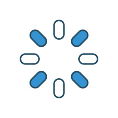 LOADING vector icon stock illustration