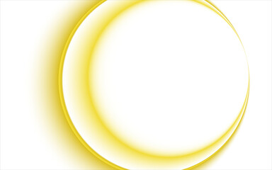 round frame with gold