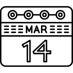 March 14 icon