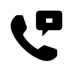 call vector flat icon