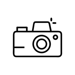 camera free interface icon  vector flat icon