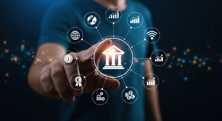 Banking Tech: Innovation, Growth, & Global Finance. Touch the Future of Investment, Economy, and Digital Success.