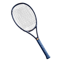 Squash Racquet isolated on white background