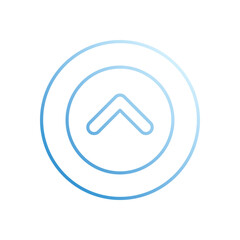 CHEVRON vector icon stock illustration