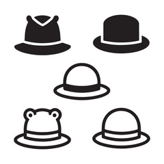 collection of hats