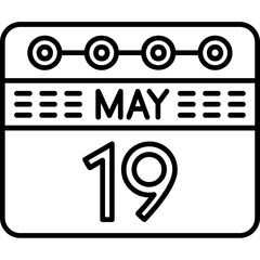 May 19 Icon