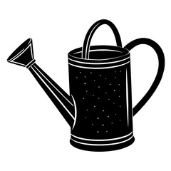 Watering Can a premium AI-generated simple vector icon with an agriculture
