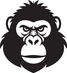 Gorilla icon logo