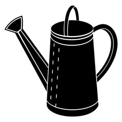 Watering Can a premium AI-generated simple vector icon with an agriculture
