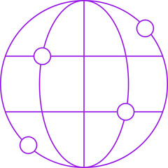 Global single vector illustration icon