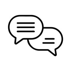 comment  vector flat icon