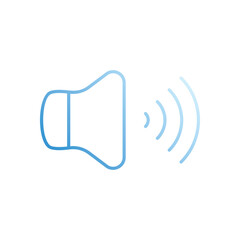 VOLUME vector icon stock illustration