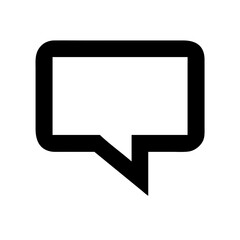 comment free interface icon glyph  vector flat icon